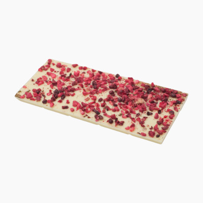 Panna Cotta - Biała czekolada z wanilią, malinami i jeżynami