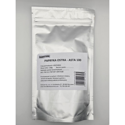 Papryka Ostra ASTA 100 (Hiszpania)