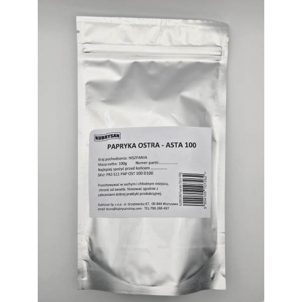 Papryka Ostra ASTA 100 (Hiszpania)