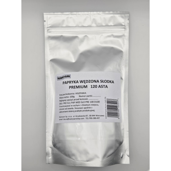 Papryka Wędzona Słodka Premium ASTA 120