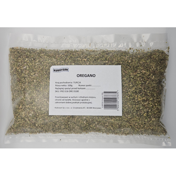 Oregano, aromatyczne suszone