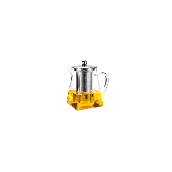 Czajnik ze szkła 650ml z metalowym wkładem