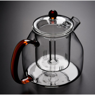 Czajnik ze szkła 1100ml z szklanym wkładem