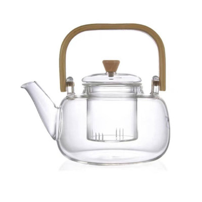 Czajnik ze szkła 1000 ml z szklanym wkładem